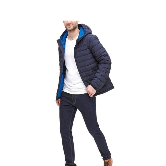 Dockers Men's The Liam Smart 360 Flex Jacket Size XXL Quilted‎ Hooded Puffer NWT - Picture 5 of 12